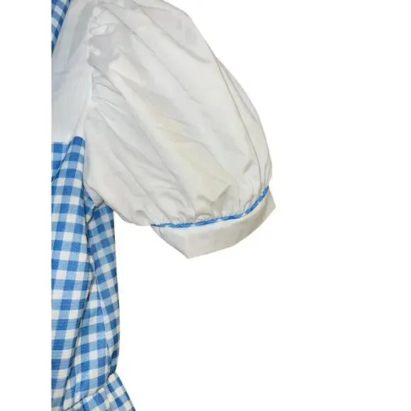 Rubies The Wizard of Oz Dorothy Gingham Dress Costume‎ Girls Medium 8-10 - Picture 4 of 12